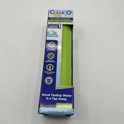Clear O2 CRV2006 RV and Marine Inline Water Filter - Image 1 of 4