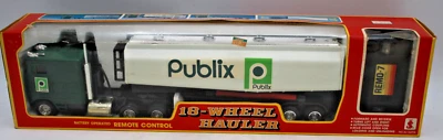 1991 SCIENTIFIC TOYS Remote Control PUBLIX 18-Wheel Truck Tractor Trailer Batt - Image 1 of 4