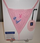 Playmate Katie Lohmann Miss April 2001 original Playboy panties signed