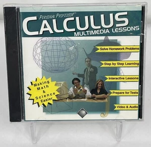 Personal Professor : Calculus Multimedia Lessons (Sealed CD-ROM, 1997) - Picture 1 of 2