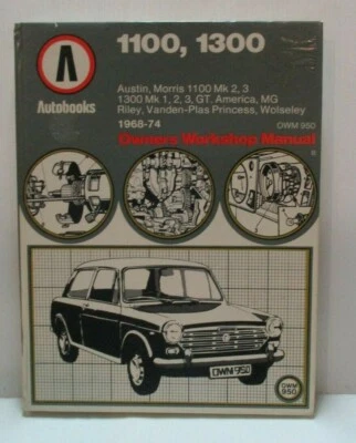 Autobooks 950-1100 & 1300-1968-74 - Propietario Manual de Taller - 516 - Imagen 1 de 4