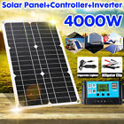 Panel słoneczny 20W + falownik energii słonecznej 4000W + sterowanie 30A kamper van dom 220V