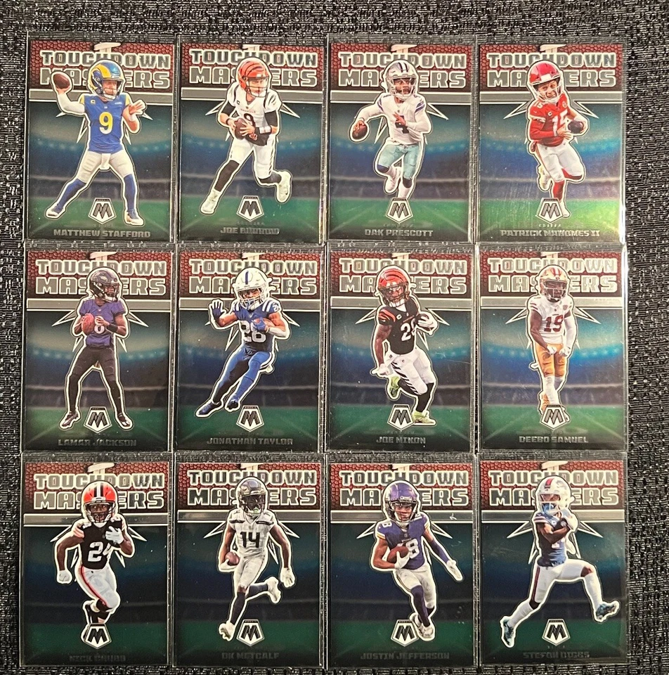 2022 Panini Mosaic Football Touchdown Masters Complete Your Set You Pick Card - Image 1 of 1