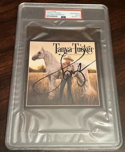 Tanya Tucker Signed cd Booklet PSA!! - Picture 1 of 3