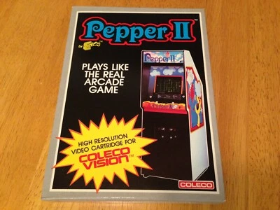 PEPPER II  - COLECOVISION Video Game System NEW & SEALED !!  - Image 1 of 4