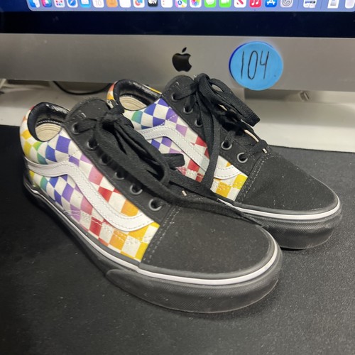 Sneakers Vans Off the Wall Oldol Skoolarcobaleno n auadri quadrii g 6onna don