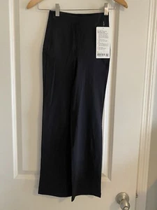 Lululemon Smooth Fit Pull-On High-Rise Cropped Pant Size 0 Black New - Picture 1 of 3