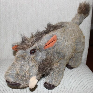 Juguete DCN de colección 1991 Common Warthog Wild Boar Pig 24 k Polar Puff efectos especiales - Imagen 1 de 12