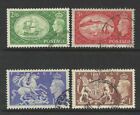 GB 1951 KGVI HIGH DENOMINATIONS TO £1 SET - SG509-512 - GOOD USED - CAT £25