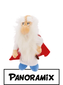 Peluche (20cm) PANORAMIX asterix obelix 60 ans plush toy goscinny uderzo NEUF - Imagen 1 de 1