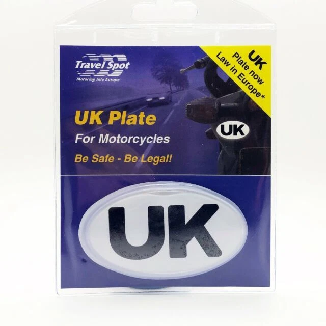 Travel Spot UK Plate for Motorcycles (92134)