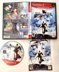 PS2 Soul Caliber 3 Greatest Hits (autentico/testato) completo - Foto 1 di 5