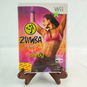 Nintendo Wii Zumba Fitness Join the Party Game Complete Tested Workout Home Gift - Picture 1 of 4