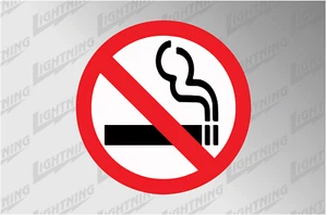 no smoking stickers Label Decal - Picture 1 of 1