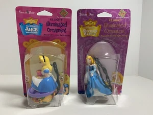 Disney Princess Alice in Wonderland and Snow White Light Illuminated Ornament B8 - Picture 1 of 12