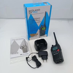 Midland GP9 Pro Marine Handheld VHF Radio PMR446 LPD Transceiver Brand New - Picture 1 of 13