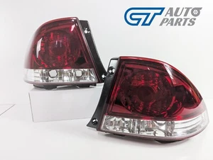 JDM Clear Red Tail Lights for 99-05 Lexus IS200 IS300 Toyota Altezza taillights - Picture 1 of 7