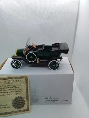 1910 Ford Model T ‘Tin Lizzie’ 1:32 Die Cast National Motor Museum Mint Green - Image 1 of 4
