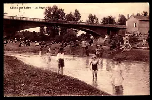 Césne sur-Loire La Plage seltene POSTKARTEN - Bild 1 von 2