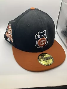 Chicago Cubs Two Tone Waving Bear 1990 All Star Game Hat Size 7 1/2 59fifty rare - Picture 1 of 8