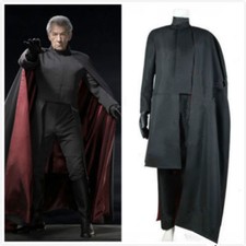 X-Men 2000 Film Magneto Cosplay Costume Full Set @