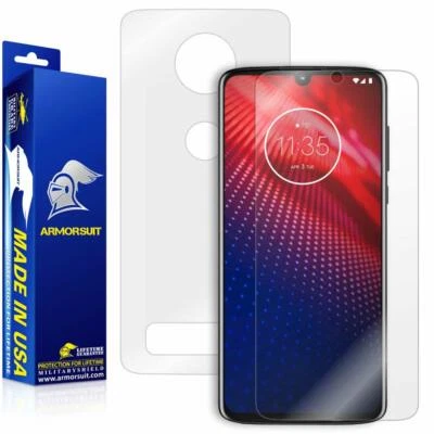 ArmorSuit MilitaryShield Motorola Moto Z4 Screen Protector + Full Body Skin USA - Image 1 of 4