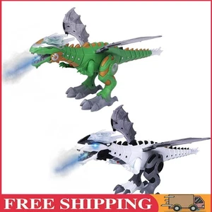 Elektrische Dinosaurier Kinderspielzeug Walking Spray Swing Robotermodell mit Li - Bild 1 von 13