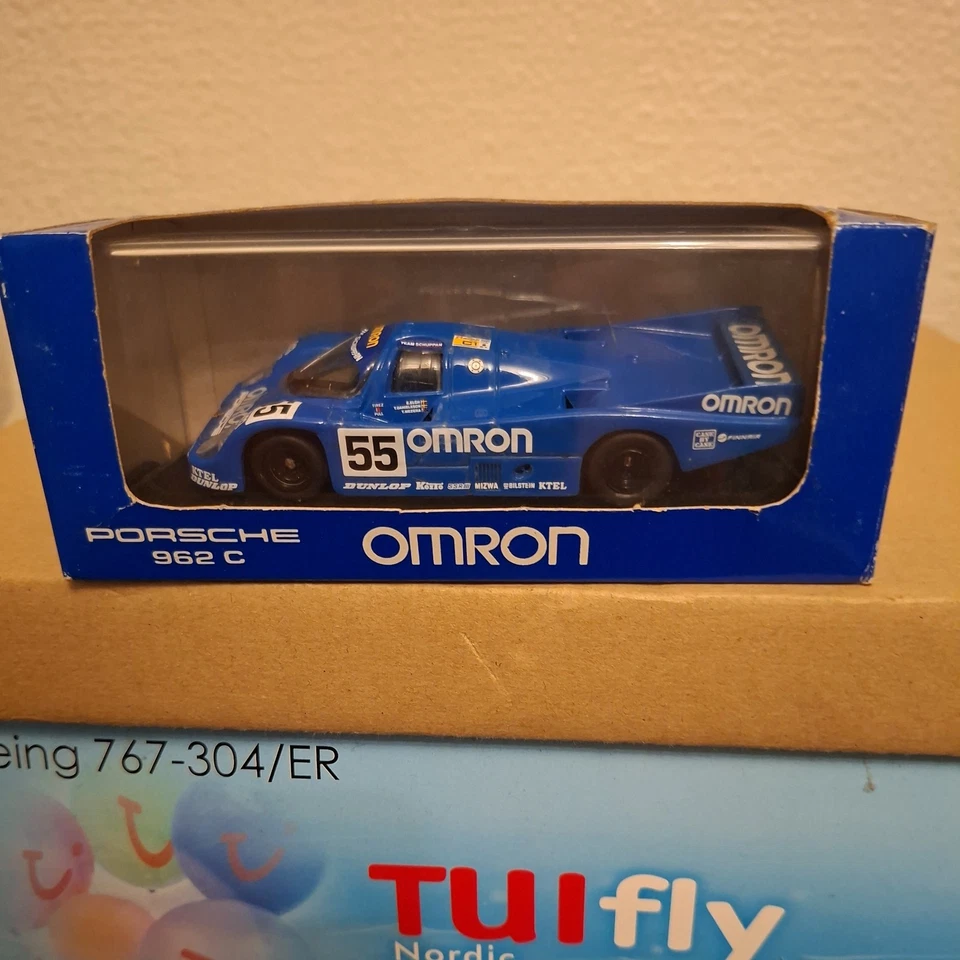 ONYX 'PORSCHE 962-C KREMER, OMRON #55 LE MANS 1990 Somente compradores do Reino Unido (1) - Imagem 1 de 4