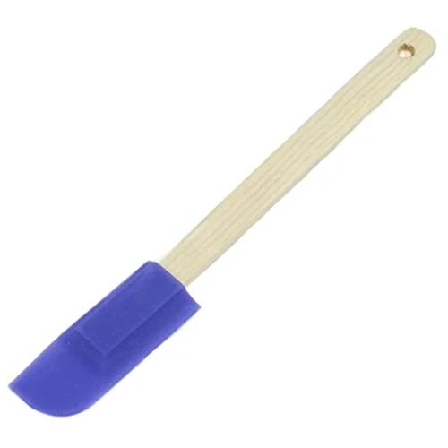 Chef Craft 21374 Small Silicone Spatula-Wood, 9.5 inch, Color May Vary - Image 1 of 1
