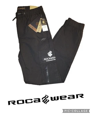  💥Новый с Ярлыками для мальчиков Rocawear эластичной бегунов молодежи Med 10/12 хип-хоп уличная одежда - Изображение 1 из 4