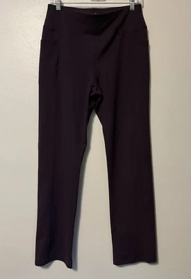 Skechers Go Walk Pant Straight Leg Women’s Size Large Back Pocket Stretch Purple - Image 1 of 4