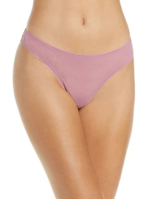 ON GOSSAMER Intimates Rosa Malla Tanga Transparente Ropa Interior S Foto 1 de 3