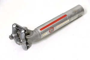 Campagnolo Nuovo Record 2 bolts lightened Rossin engraved vintage seat post 26,8 - Foto 1 di 11