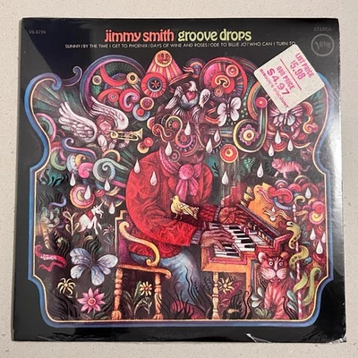 Sealed!!! JIMMY SMITH "Groove Drops" LP Jazz Vinyl 1969 1st US VERVE V6 8794 - Image 1 of 4