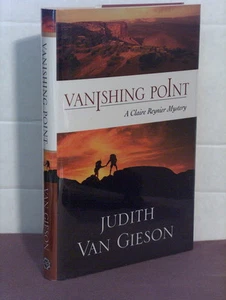 1st, signed by the author, Vanishing Point by Judith Van Gieson (2001) - Bild 1 von 2