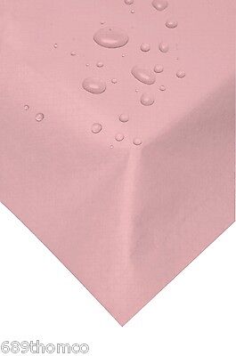 100 Pink Swansilk 90cm Slip Covers Reusable Table Covers Cloth Party Xmas • 95.99£