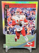 2018 Donruss Press Proof Patrick Mahomes II Die Cut /75 SP Serial #'d Insert HOF