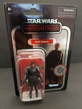 Star Wars  The Mandalorian Vintage Carbonized Moff Gideon  HASBRO  New