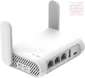 GL.iNet GL-SFT1200 (Opal) Secure Travel WiFi Router – AC1200 Dual Band Gigabit - Picture 1 of 7