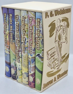 Jeeves and Wooster (6v.) - P. G. Wodehouse - Paul Cox - Folio Society - 2000 - Image 1 of 4
