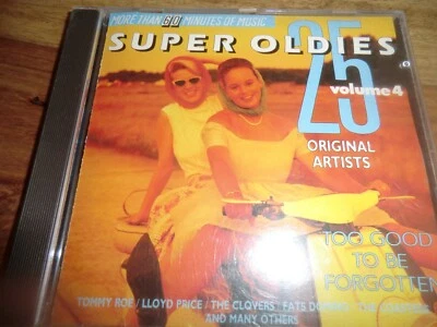 CD - SUPER OLDIES 25 VOLUME 4 - ORIGINAL ARTISTS - Bild 1 von 2