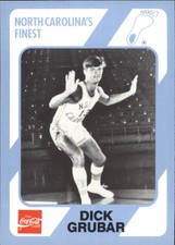1989-90 North Carolina Collegiate Collection #87 Dick Grubar