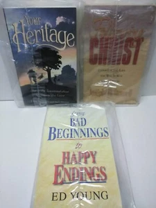 3x New Sealed Billy Graham Evangelical Association Paperback Books - Ed Young - Imagen 1 de 9
