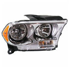 For 11-13 Durango Front Halogen Headlight Headlamp Chrome Bezel Bulb Right Side