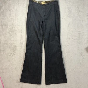 Rich & Skinny size 28x33 Deluxe Rinse Orange Stitched WIDE Leg Jeans - Picture 1 of 8