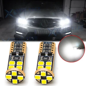 LED Xenon White Canbus Error Free W5W 2825 Parking Light Bulbs For Mercedes Benz - Picture 1 of 15