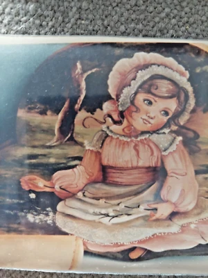 DELANE LANGE GIRL SPRING PUSSY WILLOW PAINTING PATTERN 1983 147 - Image 1 of 4