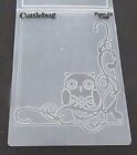 Cuttlebug Provo Craft 5.3/4 x 4.1/4 inch Embossing Folder Owl Bird