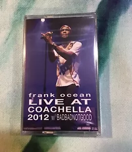 Frank Ocean- Live At Coachella 2012 Ltd. Blue Sealed Cassette - Picture 1 of 3