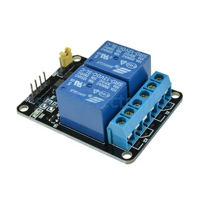 12V 2--Kanal Relais Modul für Arduino PIC ARM DSP AVR Electronic - Bild 1 von 4